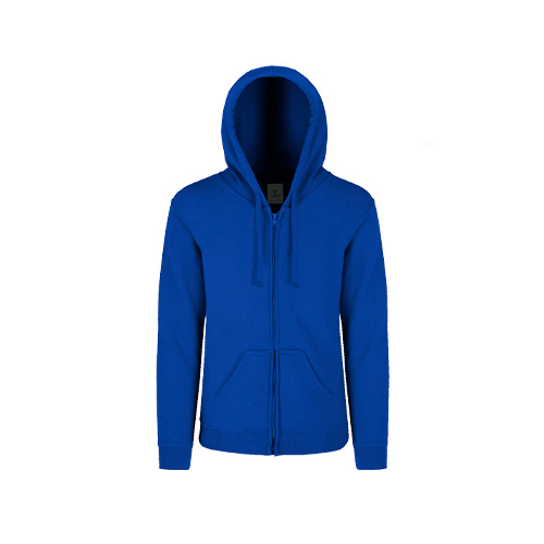 HOODIE YAZ POLY JUVENIL CON CIERRE UNISEX - Vista 4